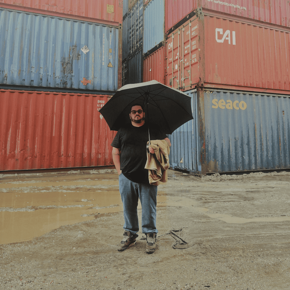 Antonio Hott no pátio