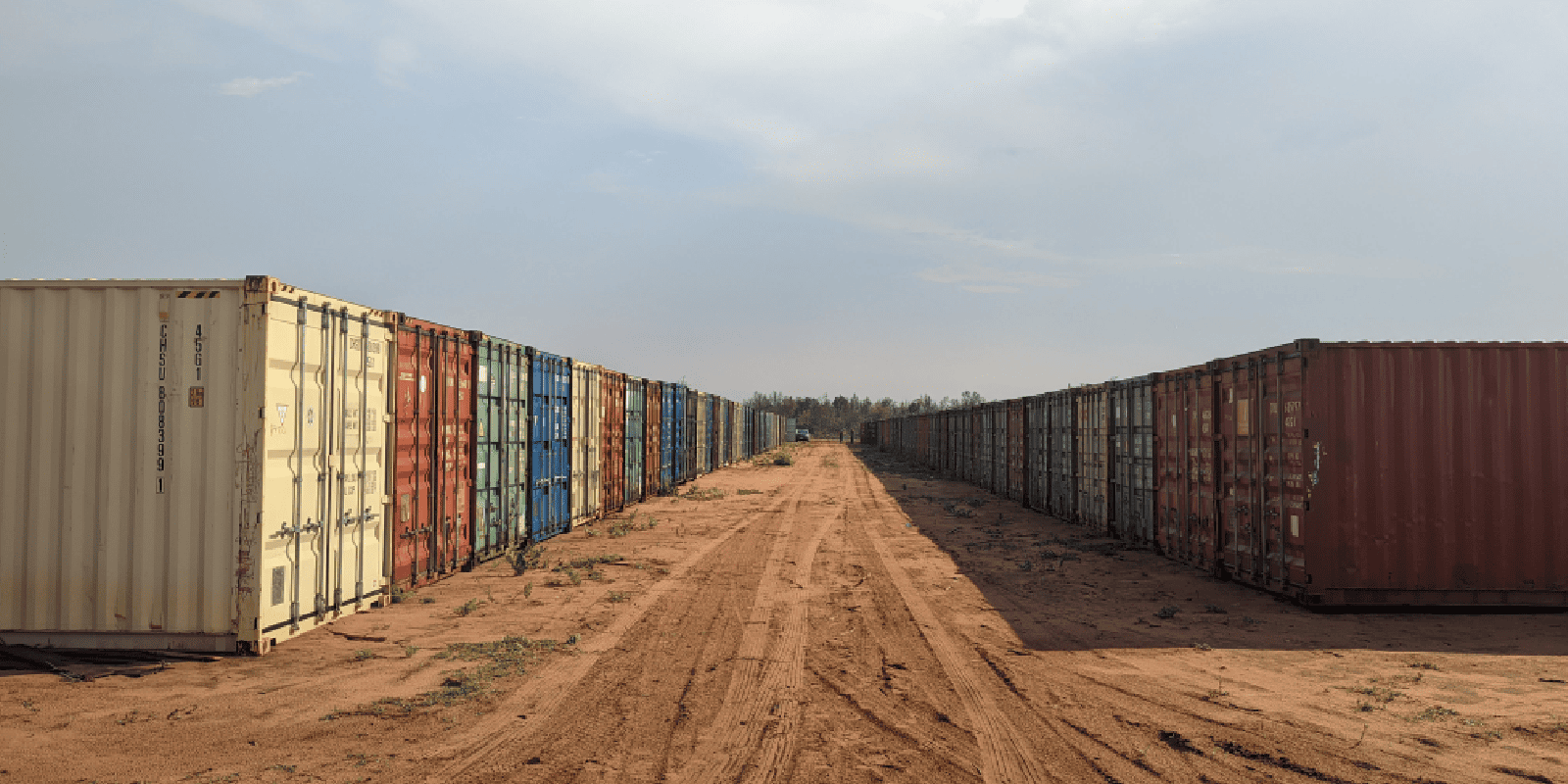 Pátio de Containers - Inocência Mato Grosso do Sul